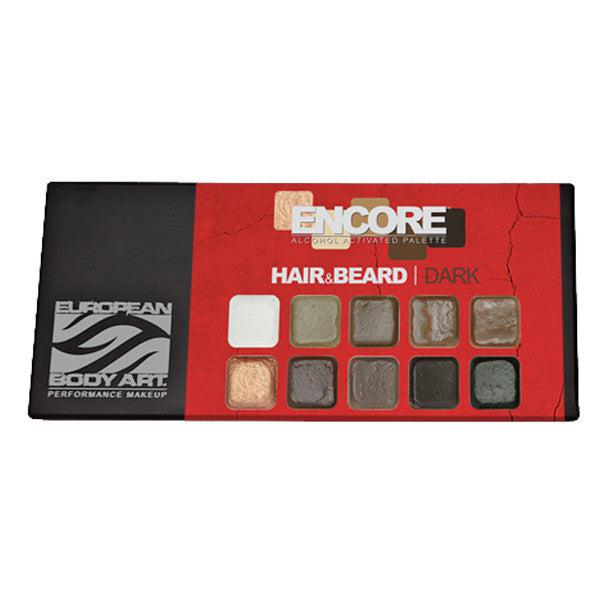 European Body Art Encore Hair & Beard Palettes Alcohol Activated Palettes   