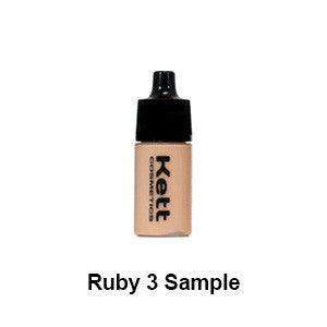 SAMPLE Kett Hydro Foundation Sample Ruby Series Airbrush Samples   