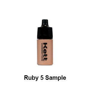 SAMPLE Kett Hydro Foundation Sample Ruby Series Airbrush Samples   