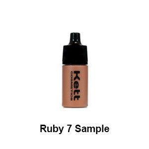 SAMPLE Kett Hydro Foundation Sample Ruby Series Airbrush Samples   