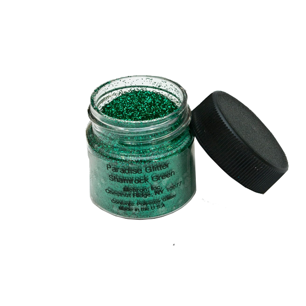 Mehron Paradise Glitter Glitter Shamrock Green (827-G)  