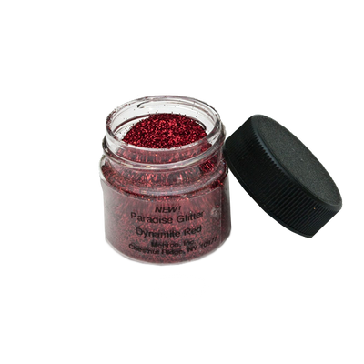 Mehron Paradise Glitter Glitter Dynamite Red (827-R)  