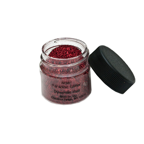 Mehron Paradise Glitter Glitter Dynamite Red (827-R)  