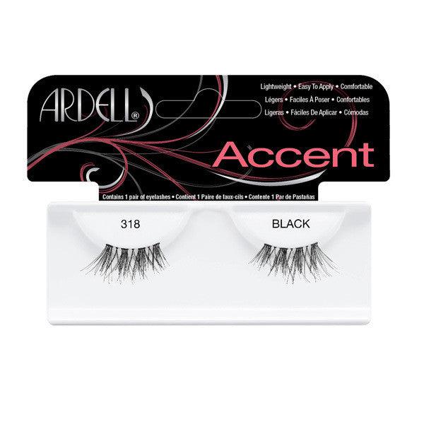 Ardell Accent Lashes 318 - Black (61318) False Lashes   