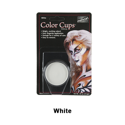 Mehron Color Cups FX Makeup White (CCC-W)  