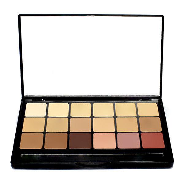 Graftobian HD Glamour Creme Super Palette Foundation Palettes Cool (30247)  