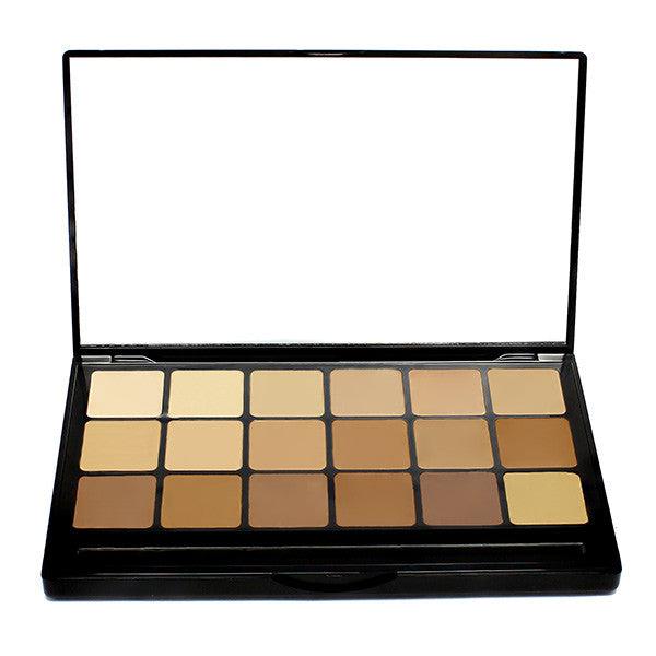 Graftobian HD Glamour Creme Super Palette Foundation Palettes Warm (30245)  