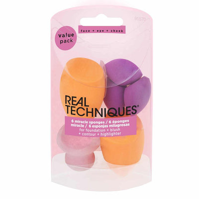 Real Techniques 6 Miracle Sponges Sponges   