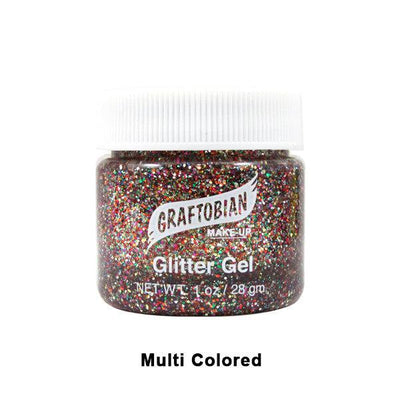 Graftobian Glitter Gel For Skin 1oz. Glitter   