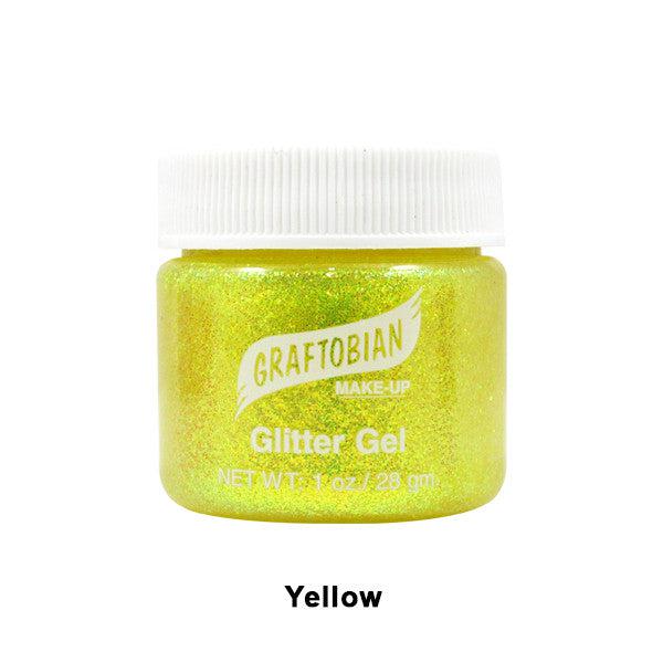 Graftobian Glitter Gel For Skin 1oz. Glitter   