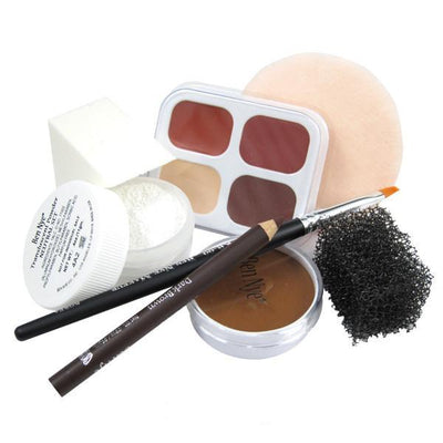 Ben Nye Personal Creme Kit Makeup Kits PK-4 Olive (Deep) (Talc Free)  