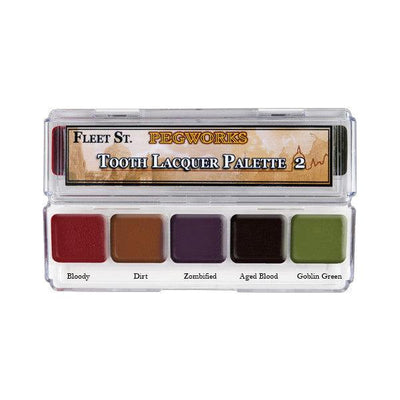 PPI Fleet Street Pegworks Tooth Lacquer Palette Mouth FX   