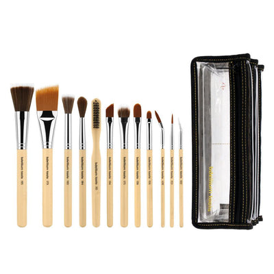 Bdellium Tools SFX 12pc. Brush Set with Double Pouch (1st Collection) SFX Brush Sets   