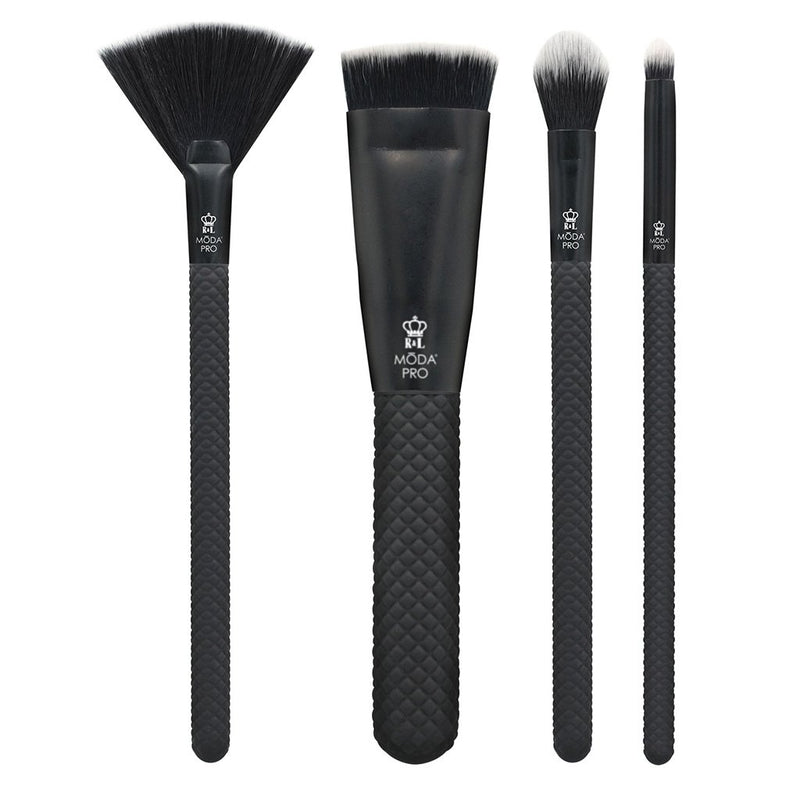 Royal and Langnickel MODA Pro 4pc Iconic Glow Kit Brush Sets   