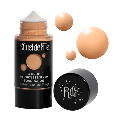 Rituel De Fille 3 Drop Weightless Serum Foundation Foundation 140 - Light Medium (for neutral to olive undertones)  