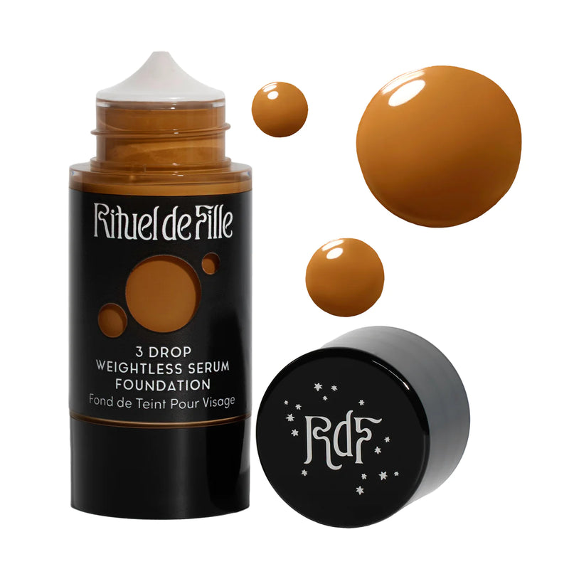 Rituel De Fille 3 Drop Weightless Serum Foundation Foundation 180 - Medium Deep (for warm gold undertones)  