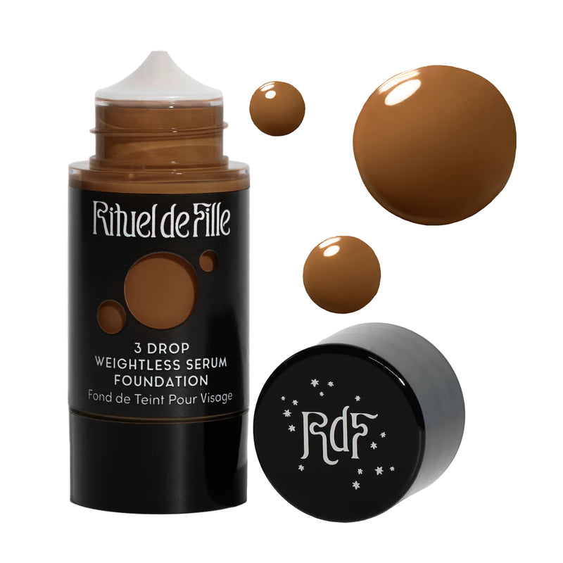 Rituel De Fille 3 Drop Weightless Serum Foundation Foundation 185 - Medium Deep (for warm olive undertones)  