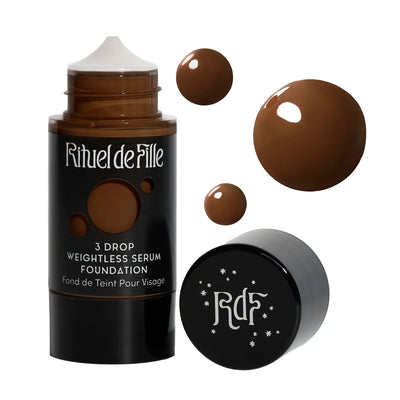 Rituel De Fille 3 Drop Weightless Serum Foundation Foundation 195 - Deep (for warm gold undertones)  