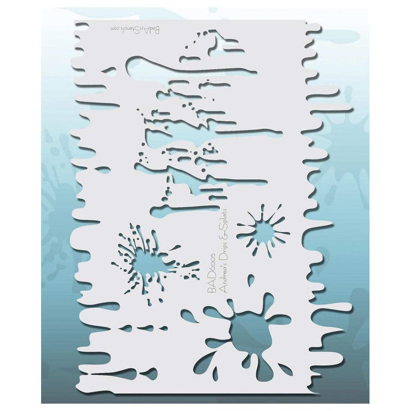 Graftobian Airbrush Stencils Stencils Drips & Splats (78554)  