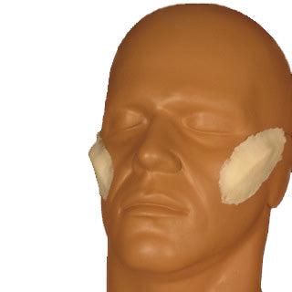 Rubber Wear Angular Cheekbones Foam Latex Prosthetic (FRW-077) Prosthetic Appliances   