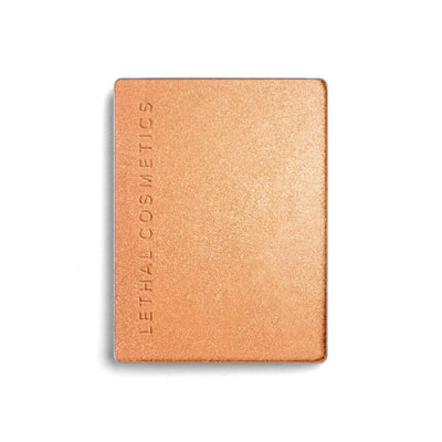 Lethal Cosmetics MAGNETIC™ Pressed Highlighter Highlighter Refills Fusion (Sunset Gold with Peach Highlights)  