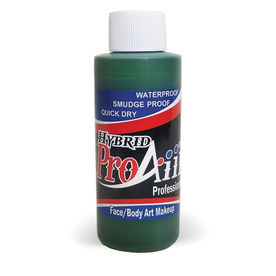 ProAiir Hybrid Waterproof Face and Body Paint 2.0 oz Airbrush SFX Green (ProAiir Hybrid)  