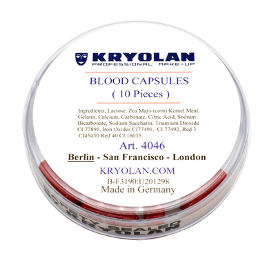 Kryolan Blood Capsules Blood   