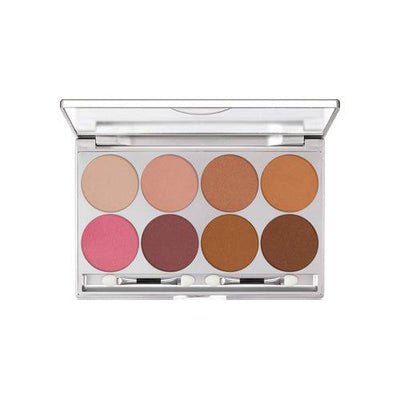 Kryolan Glamour Glow 8 Color Palette Bridal Face Palettes Default Title  