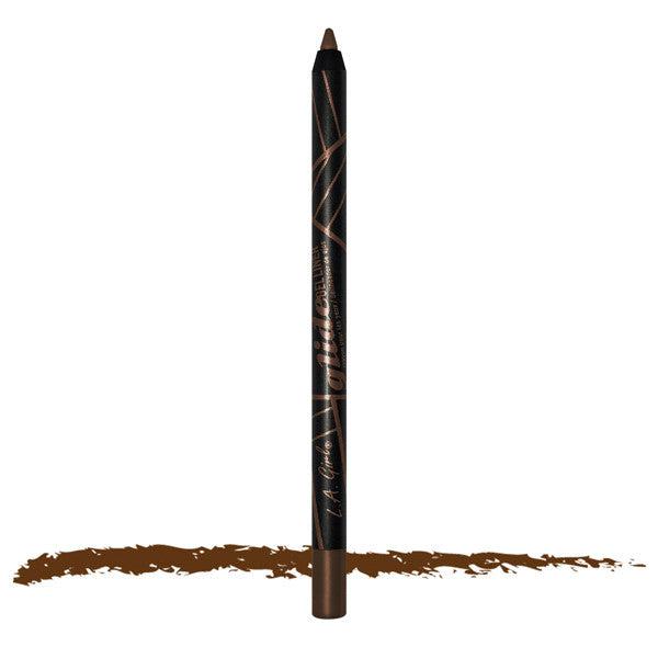 L.A. Girl Gel Glide Eyeliner Pencil Eyeliner GP356 Brown (Glide Eyeliner)  