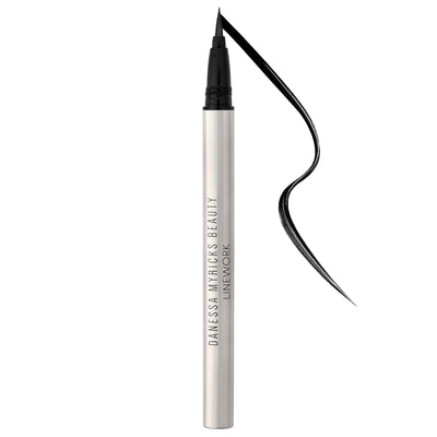 Danessa Myricks Beauty Linework Fluid Paint Brush Liner Eyeliner   