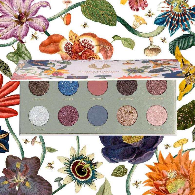 True + Luscious Flora Furiosa Eyeshadow Palette Eyeshadow Palettes   