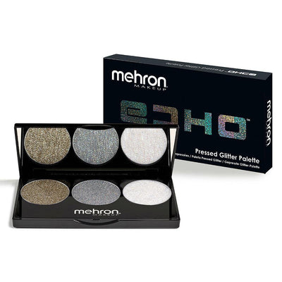 Mehron Echo Pressed Glitter Palette Glitter Palettes   