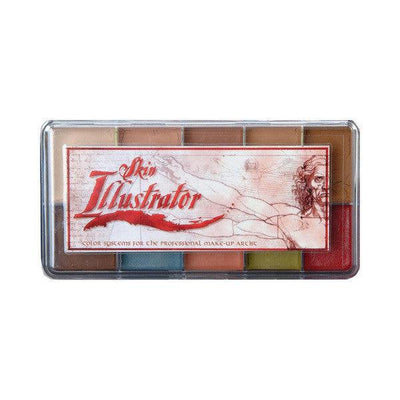 Skin Illustrator Flesh Tone Palette Alcohol Activated Palettes   