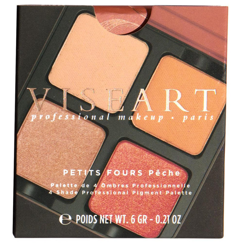 Viseart Petits Fours Pêche Eyeshadow Palette Eyeshadow Palettes   