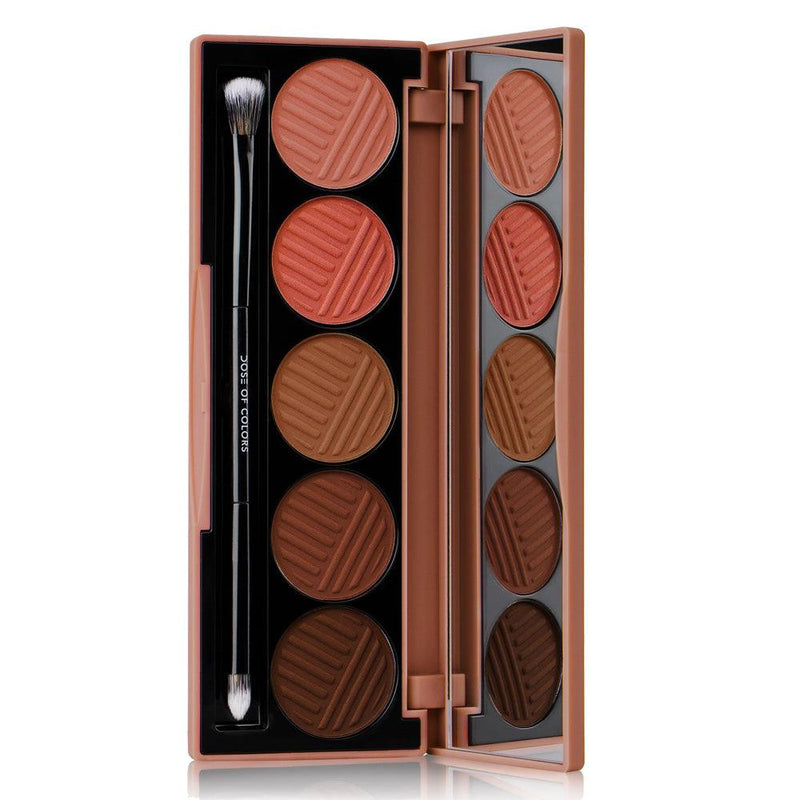 Dose of Colors Sassy Siennas Eyeshadow Palette Eyeshadow Palettes   