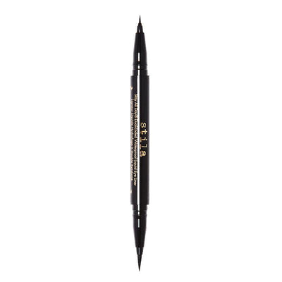 Stila Stay All Day Dual-Ended Waterproof Liquid Eye Liner Eyeliner Intense Black  