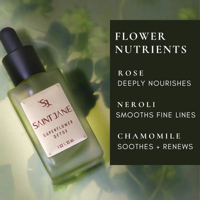 Saint Jane Superflower Detox Serum Instant Face Treatments   