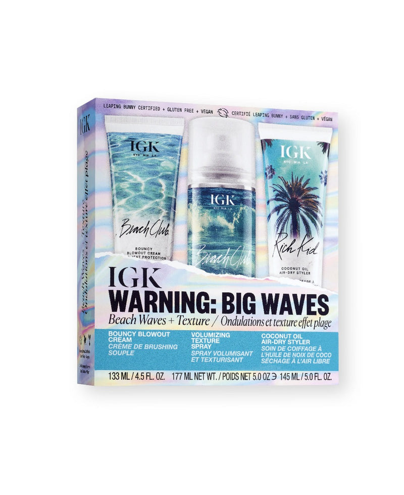 IGK Warning: Big Waves Hair Set Hair Sets   