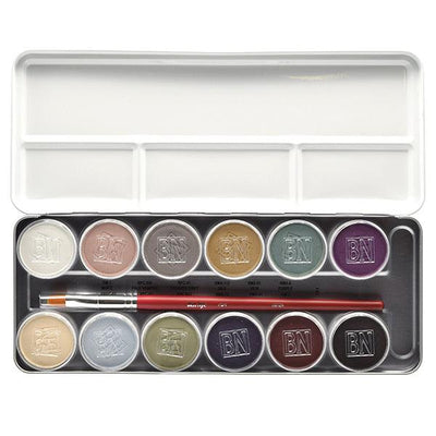 Ben Nye MagiCake Aqua Paint Palettes Water Activated Palettes CFK-14 (Creature Palette)  