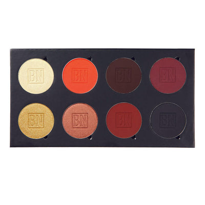 Ben Nye Pressed 8 Color Palette - Golden Glam (ESP-601) Eyeshadow Palettes   