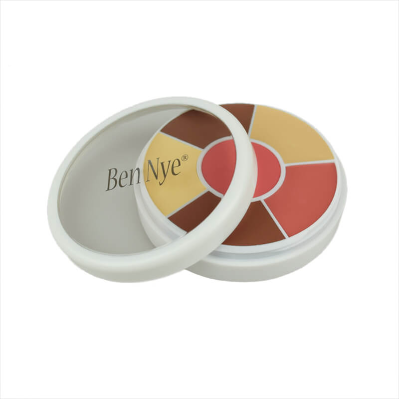 Ben Nye Creme Contour & Blush Wheels Contour Palettes CBW-3 Olive  