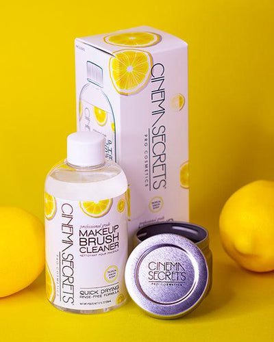 Cinema Secrets Brush Cleaner Pro Starter Kit - Tropical Lemon Brush Cleaner   