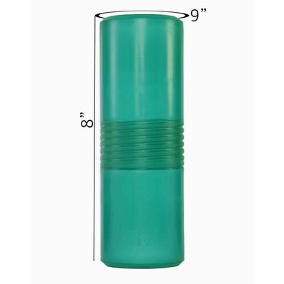 Cozzette Vessel 8in Aqua Brush Cases   