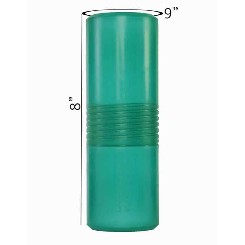 Cozzette Vessel 8in Aqua Brush Cases   