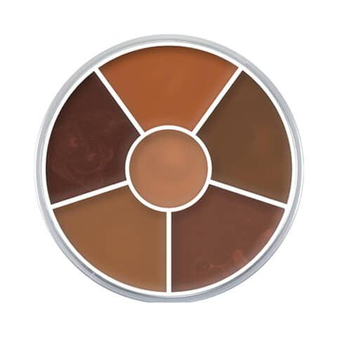 Kryolan Concealer Circle Concealer Palettes Dark (Concealer)  