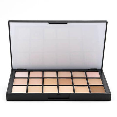 Ben Nye Matte HD Foundation Palette (HDFP)- 18 Colors Foundation Palettes   