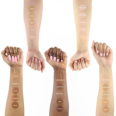 Temptu Perfect Canvas Hydra Lock Airbrush Foundation 6-pack Tan Deep Airbrush Foundation   