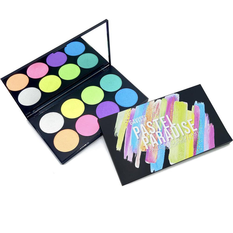 Gavissi Pastel Paradise UV Paint Palette Eyeliner Palettes   