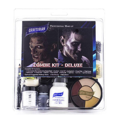 Graftobian Deluxe Zombie Makeup Kit SFX Kits   