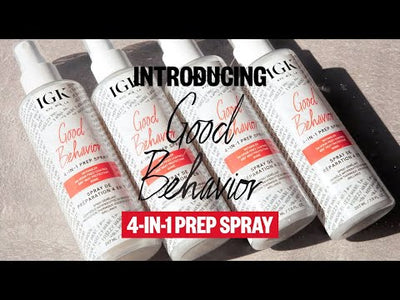 IGK Good Behavior 4-In-1 Prep Spray Hair Treatment